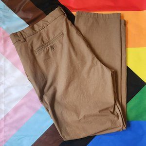 Vineyard Vines On The Go Long Pants 38x32 - Mens Performance (Dark Khaki Brown)